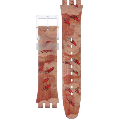 Correa Swatch Plastic - Originals Large (41mm) SUO/SO29/SO32 ASUOZ369 Riding the clouds