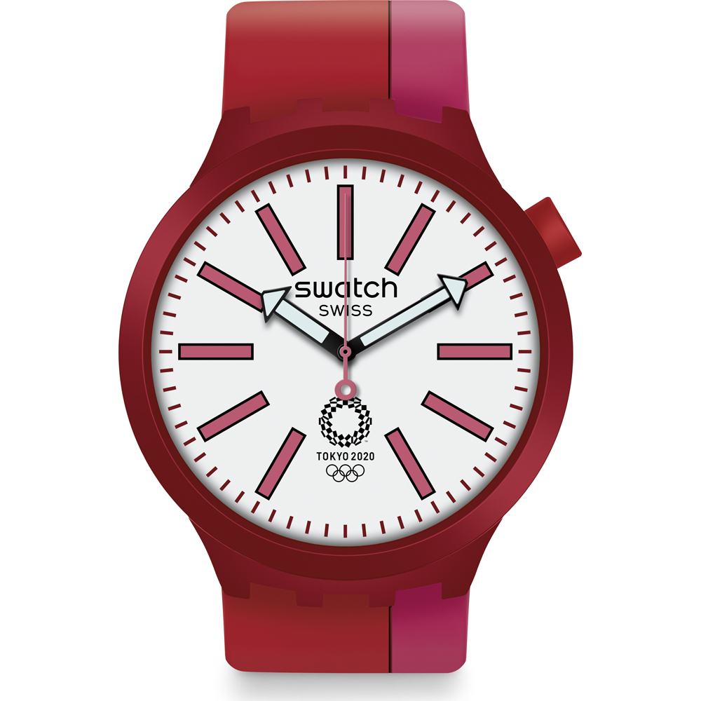 Reloj Swatch Big Bold SO27Z101 Bb Kurenai Red