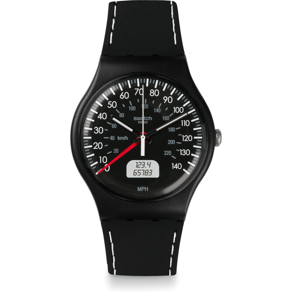 Reloj Swatch NewGent SUOB117 Black Brake
