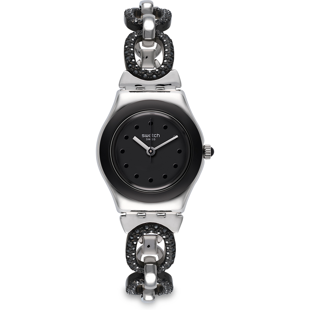 Swatch Watch Irony Lady Lady Black Glitter YSS293G