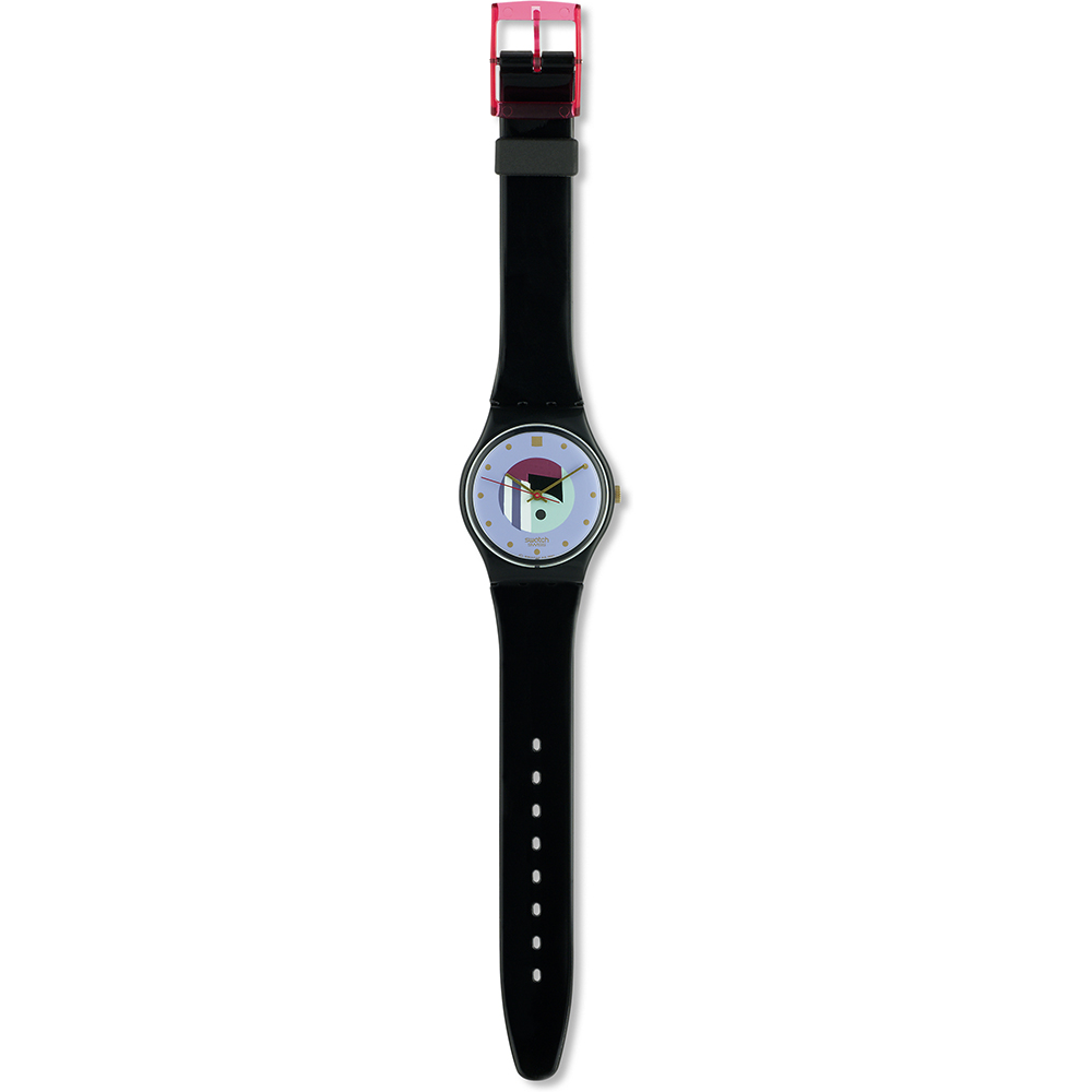 Reloj Swatch Standard Gents GB145 Black Inlay
