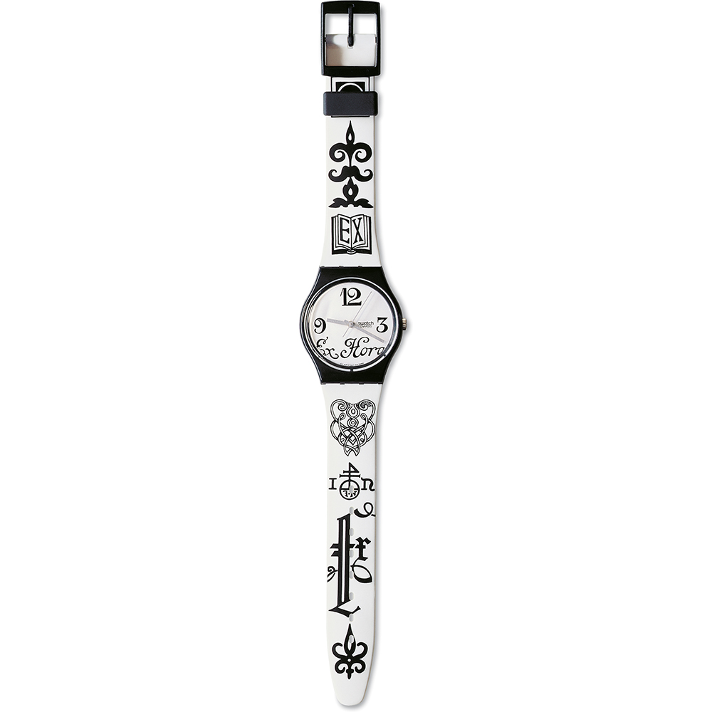 Reloj Swatch Standard Gents GB163 Black Letter