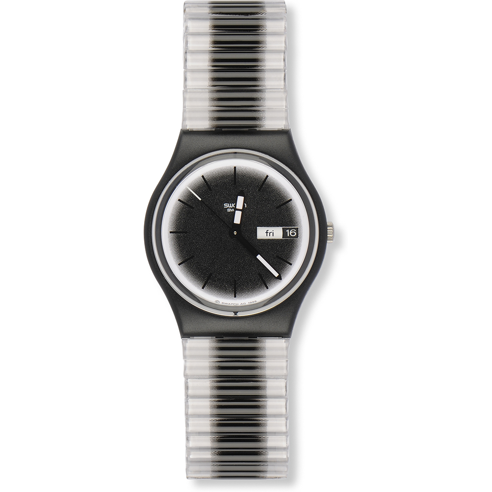 Reloj Swatch Standard Gents GB742 Black Margin