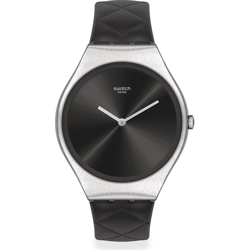 Reloj Swatch Skin Irony SYXS136 Black Quilted