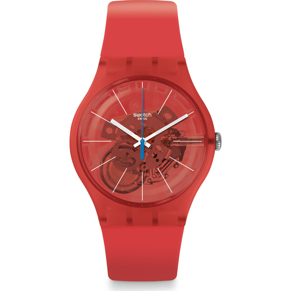 Reloj Swatch NewGent SUOO105 Bloody Orange