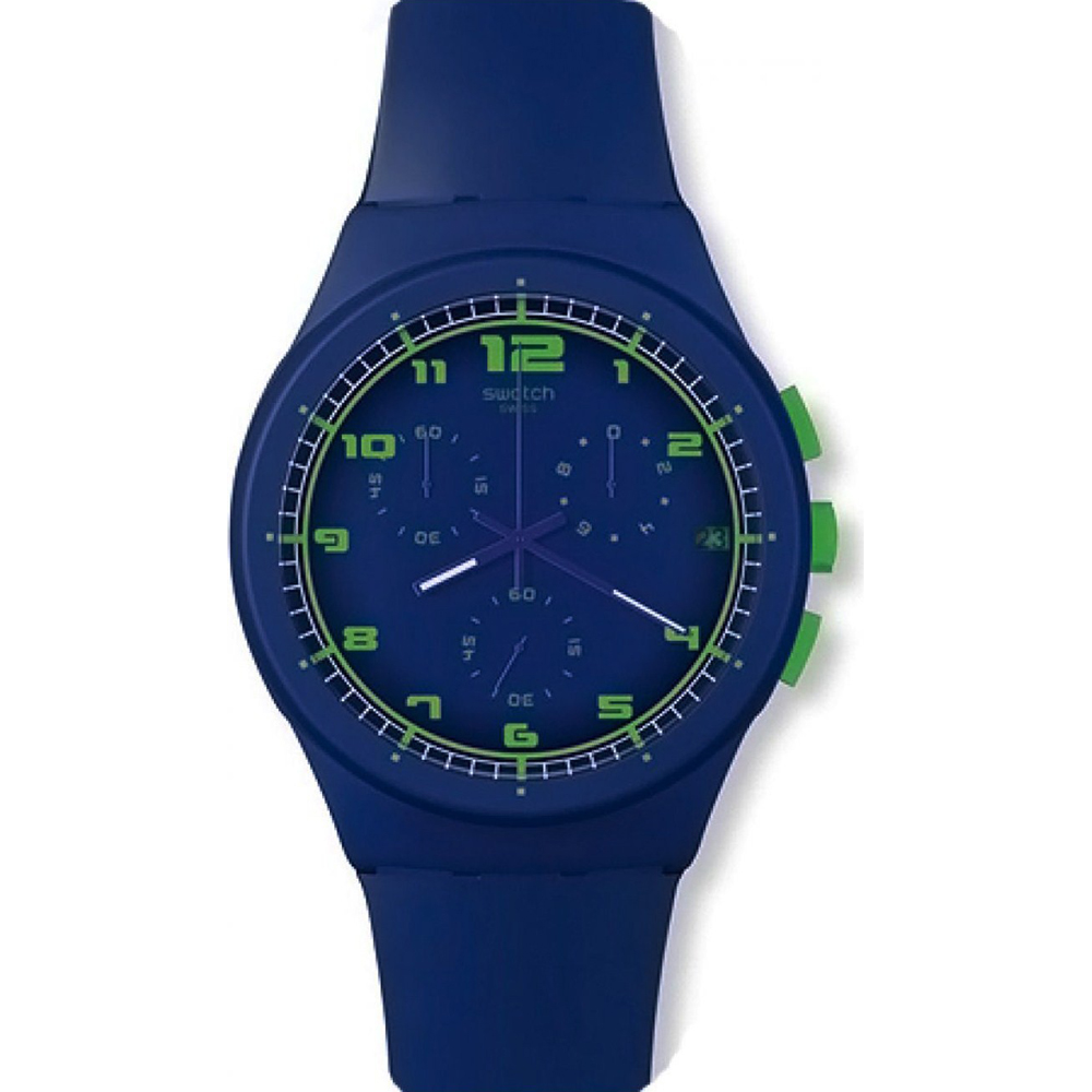Reloj Swatch New Chrono Plastic SUSN400 Blue C