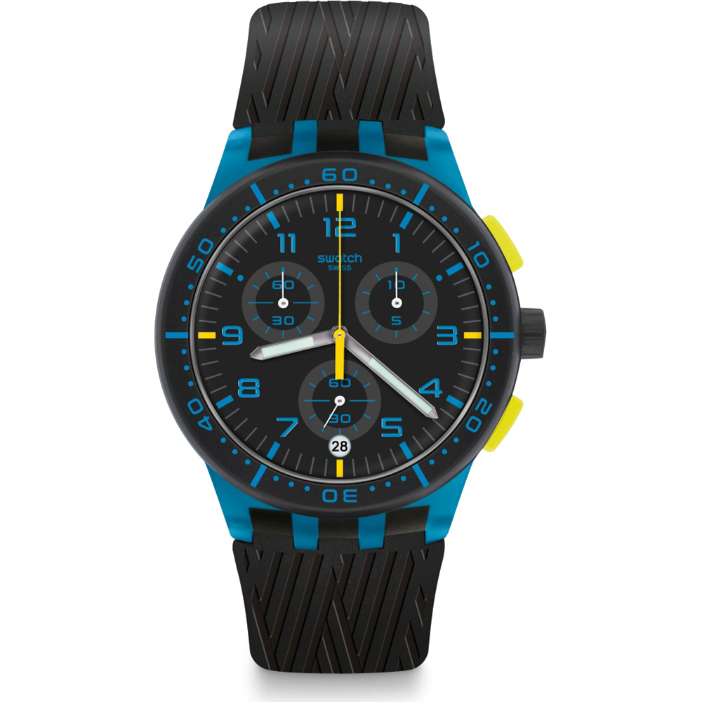 Reloj Swatch New Chrono Plastic SUSS402 Blue Tire