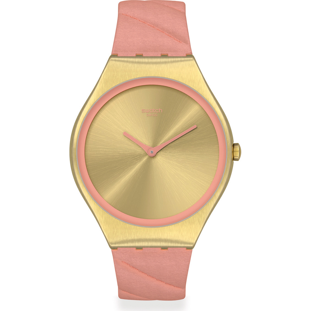 Reloj Swatch Skin Irony SYXG114 Blush Quilted