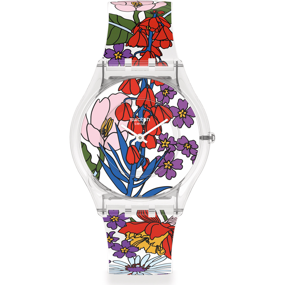 Reloj Swatch Skin SS08K110 Botanical Paradise
