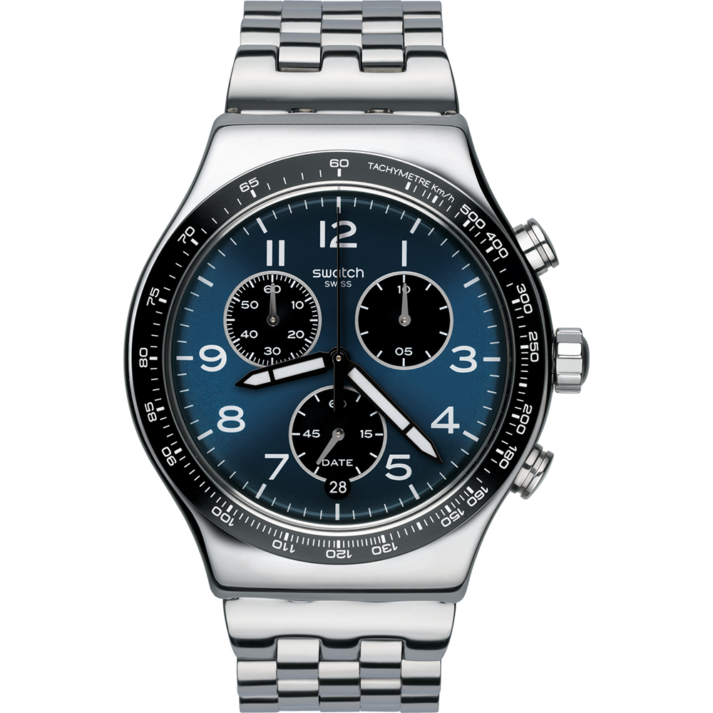 Precio de reloj swatch irony stainless steel best sale