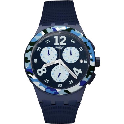 Reloj Swatch New Chrono Plastic SUSN414 Camoblu