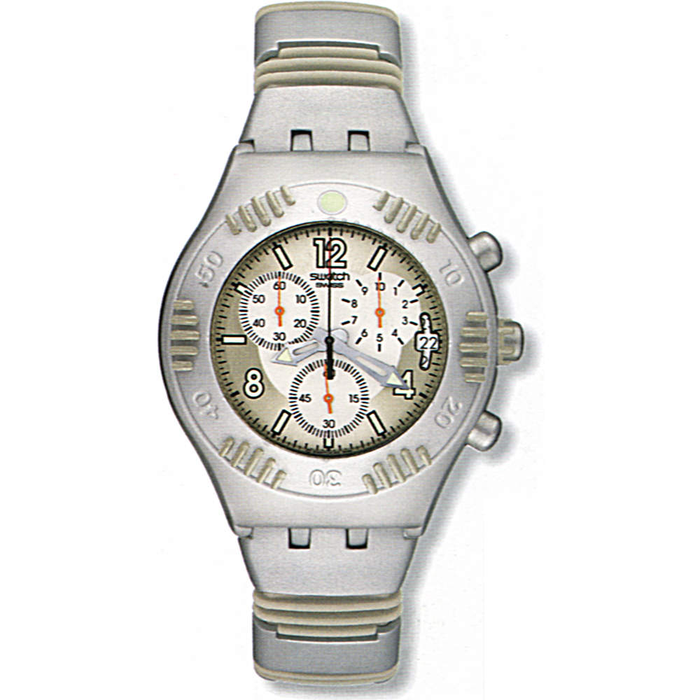 Reloj Swatch Scuba 200 Chrono YBS4001AG Cherguy