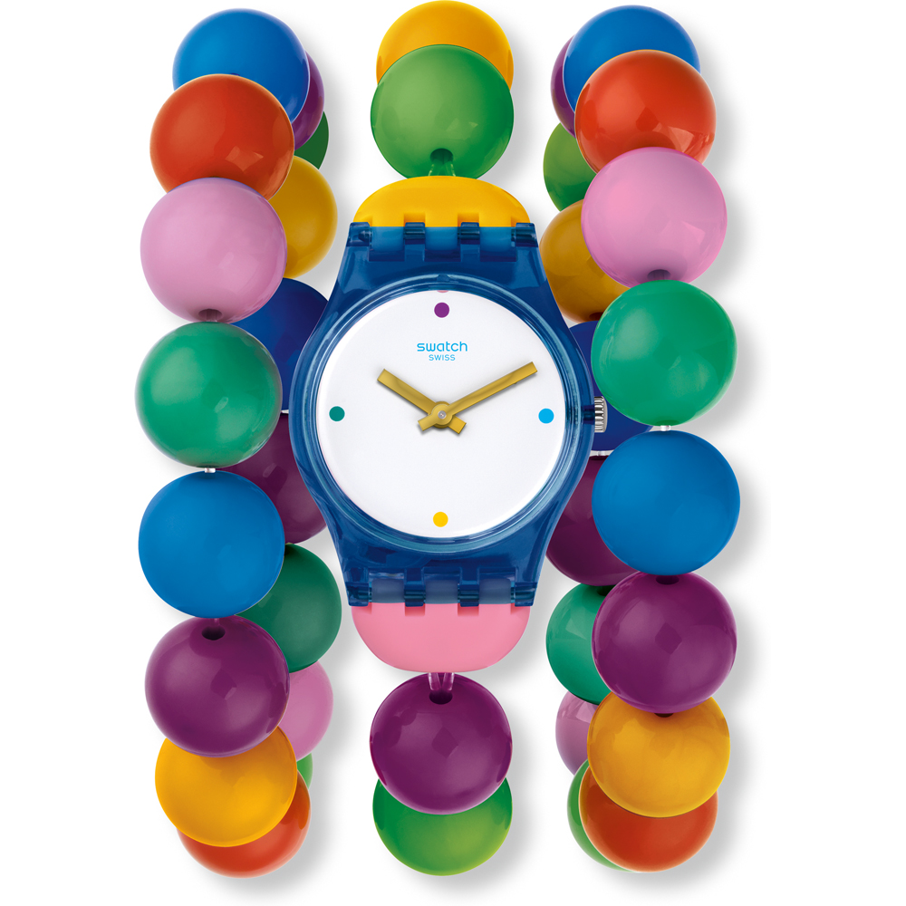 Reloj Swatch Standard Ladies LN154A City Pearls L