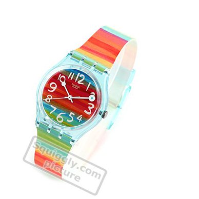 reloj swatch gs124 mujer color the sky original