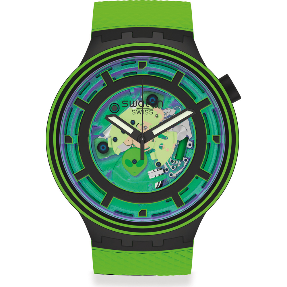 Reloj Swatch Big Bold SB01B125 Come In Peace!