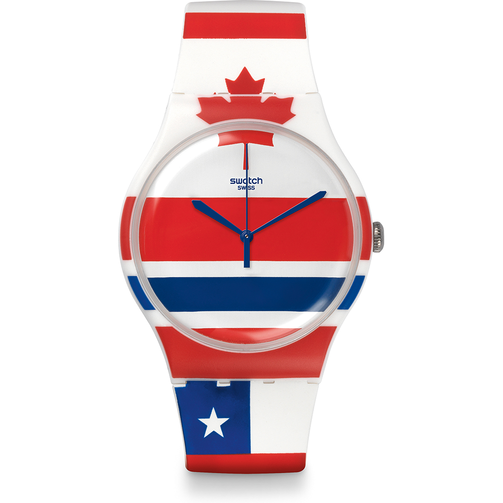 Reloj Swatch NewGent SUOW111 Flagtime