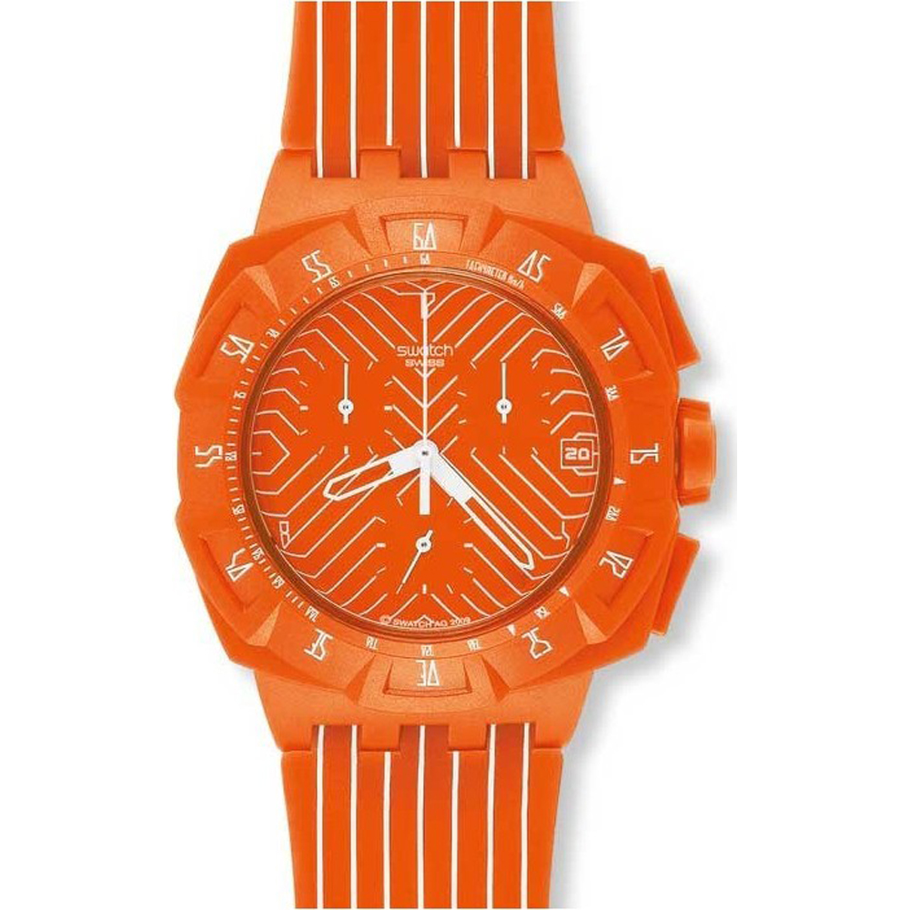 Reloj Swatch Chrono Plastic SUIO400 Flash Run