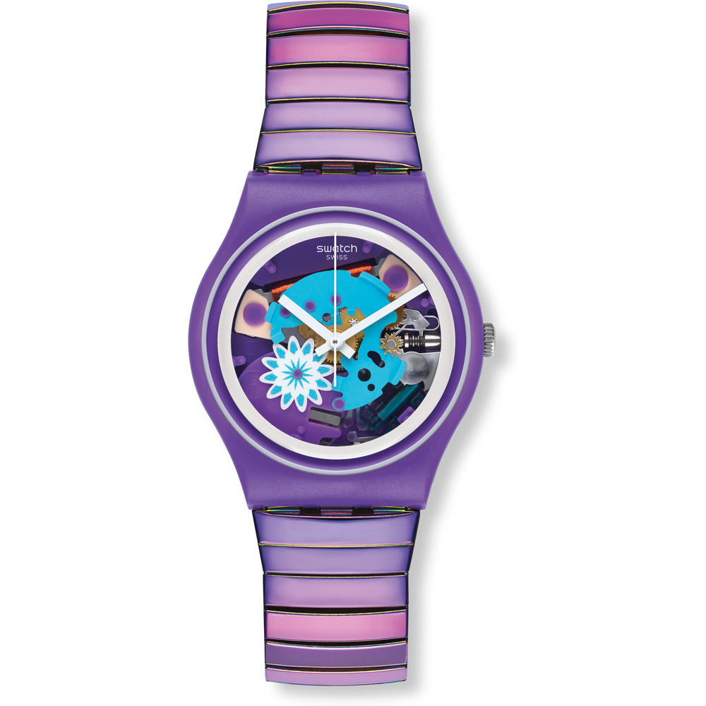 Reloj Swatch Standard Gents GV129A Flowerflex Large