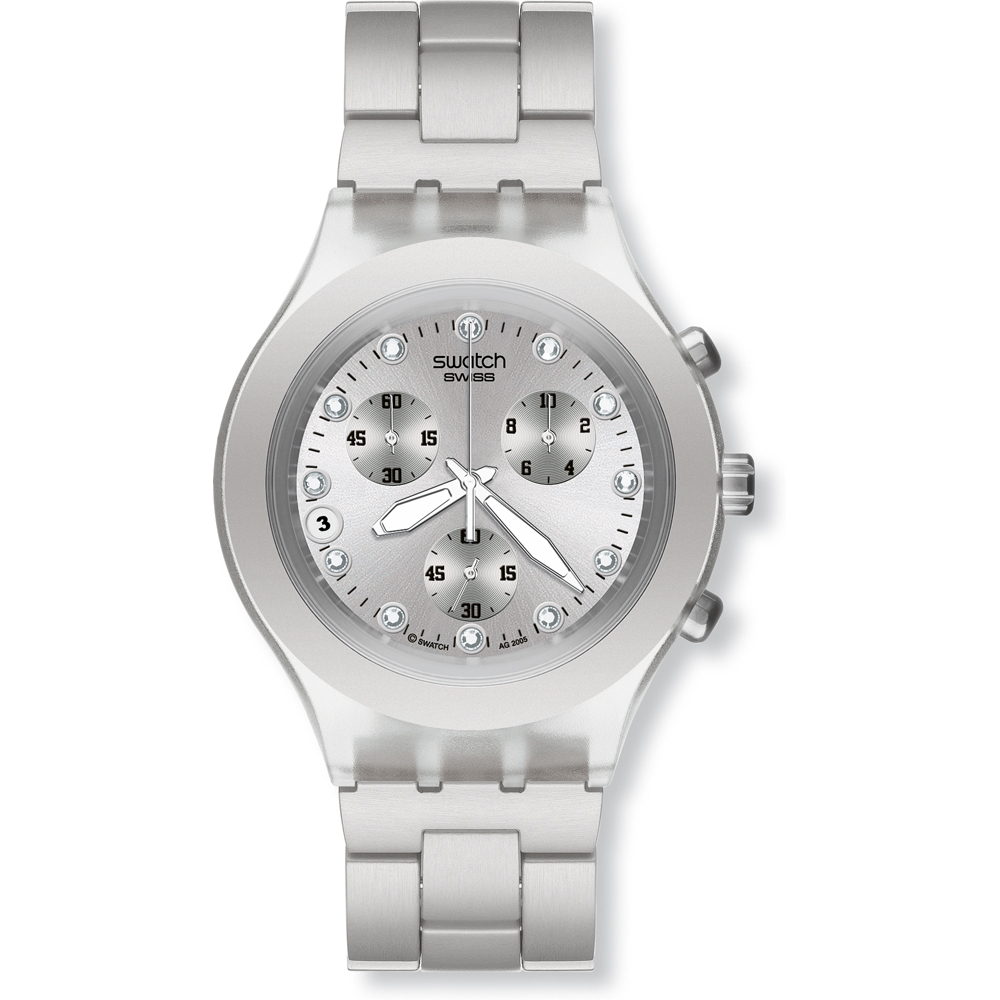 Reloj Swatch Chrono SVCK4038G Full-Blooded Silver