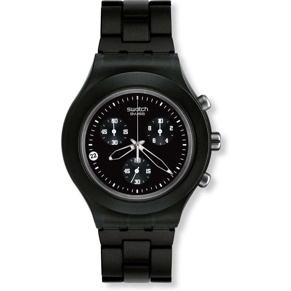 Reloj Swatch Chrono SVCF4000AG Full-Blooded Smokey Black
