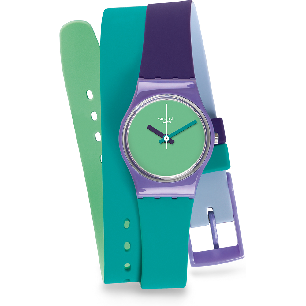 Reloj Swatch Standard Ladies LV117 Fun In Blue