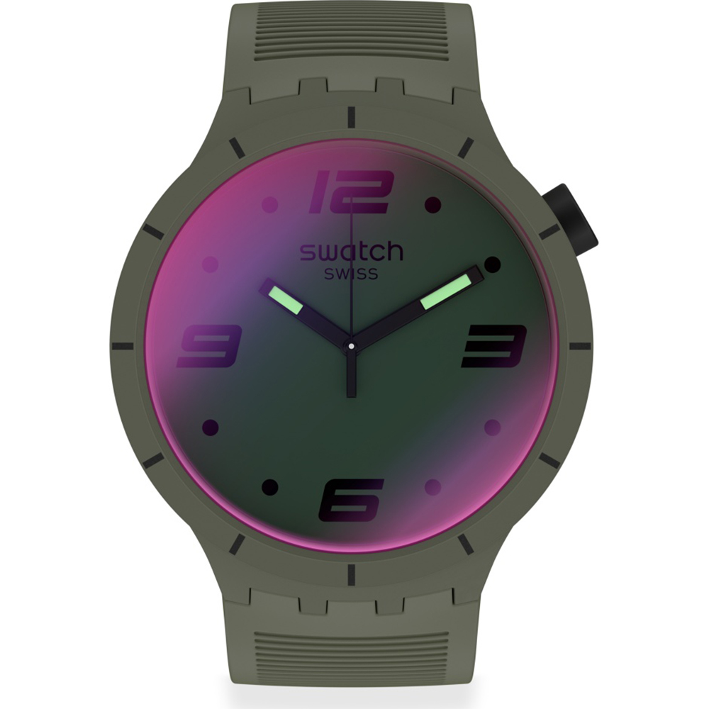 Reloj Swatch Big Bold SO27M105 Futuristic Green