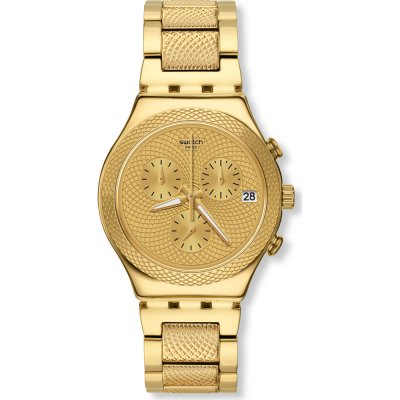 Reloj Swatch Irony Chrono YCG420G Goldy Full