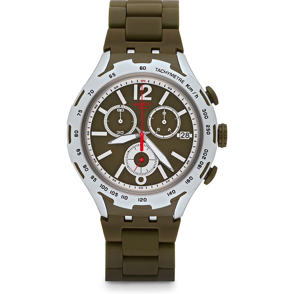 Reloj Swatch XLite Chrono YYS4022AG Green Attack