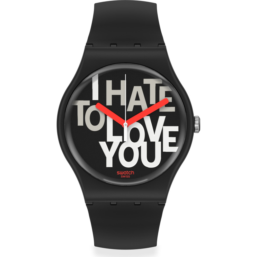 Reloj Swatch NewGent SUOB185 Hate 2 Love