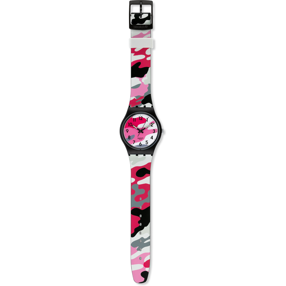 Reloj Swatch Standard Gents GB262 Hiding Pink