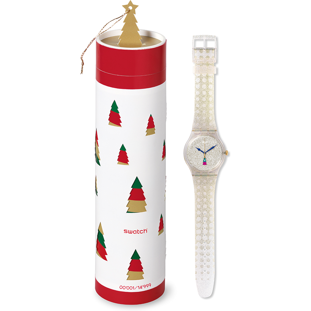 Reloj Swatch Christmas Specials SUOZ709S Holiday Twist