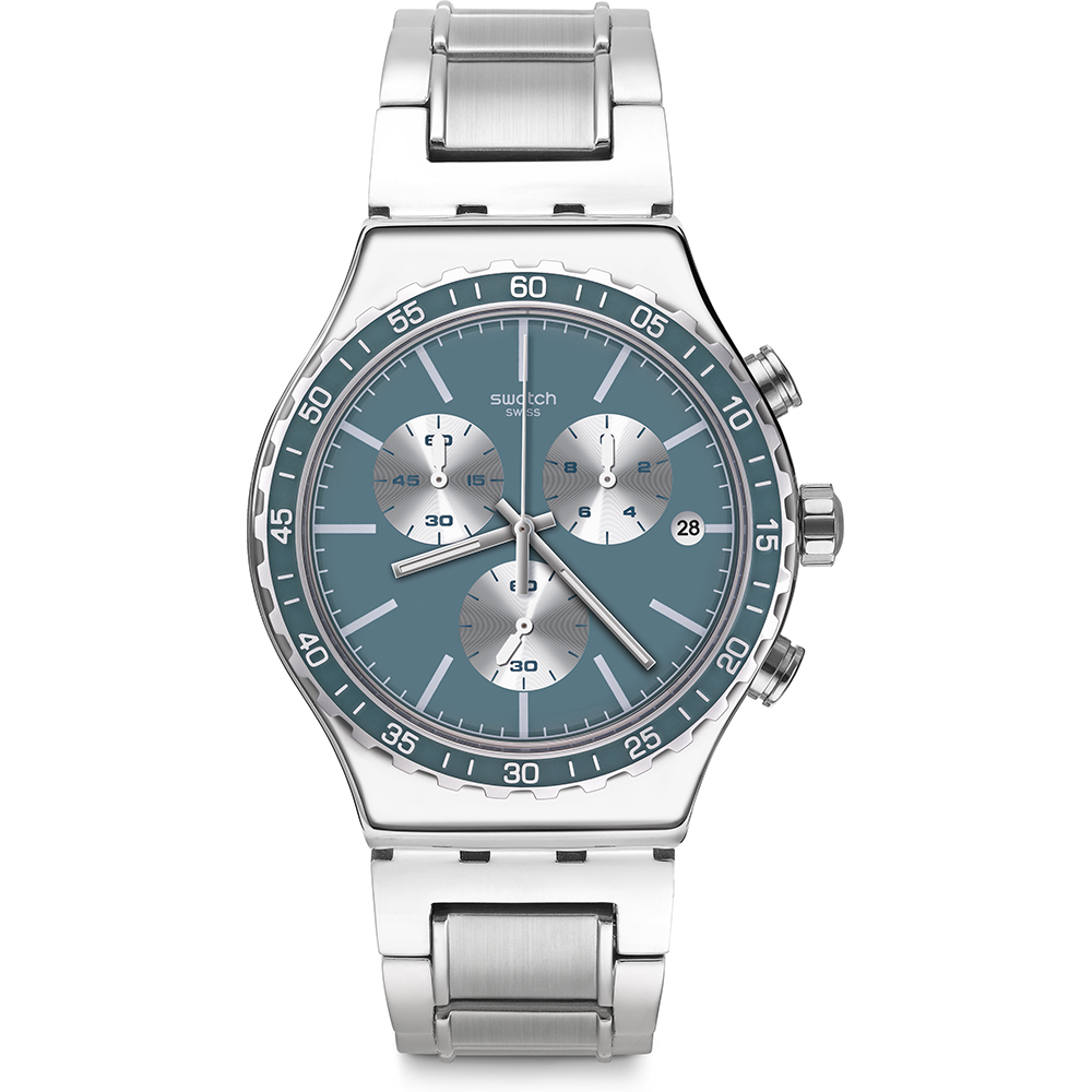 Reloj Swatch Irony - Chrono New YVS438G Ironfreeze