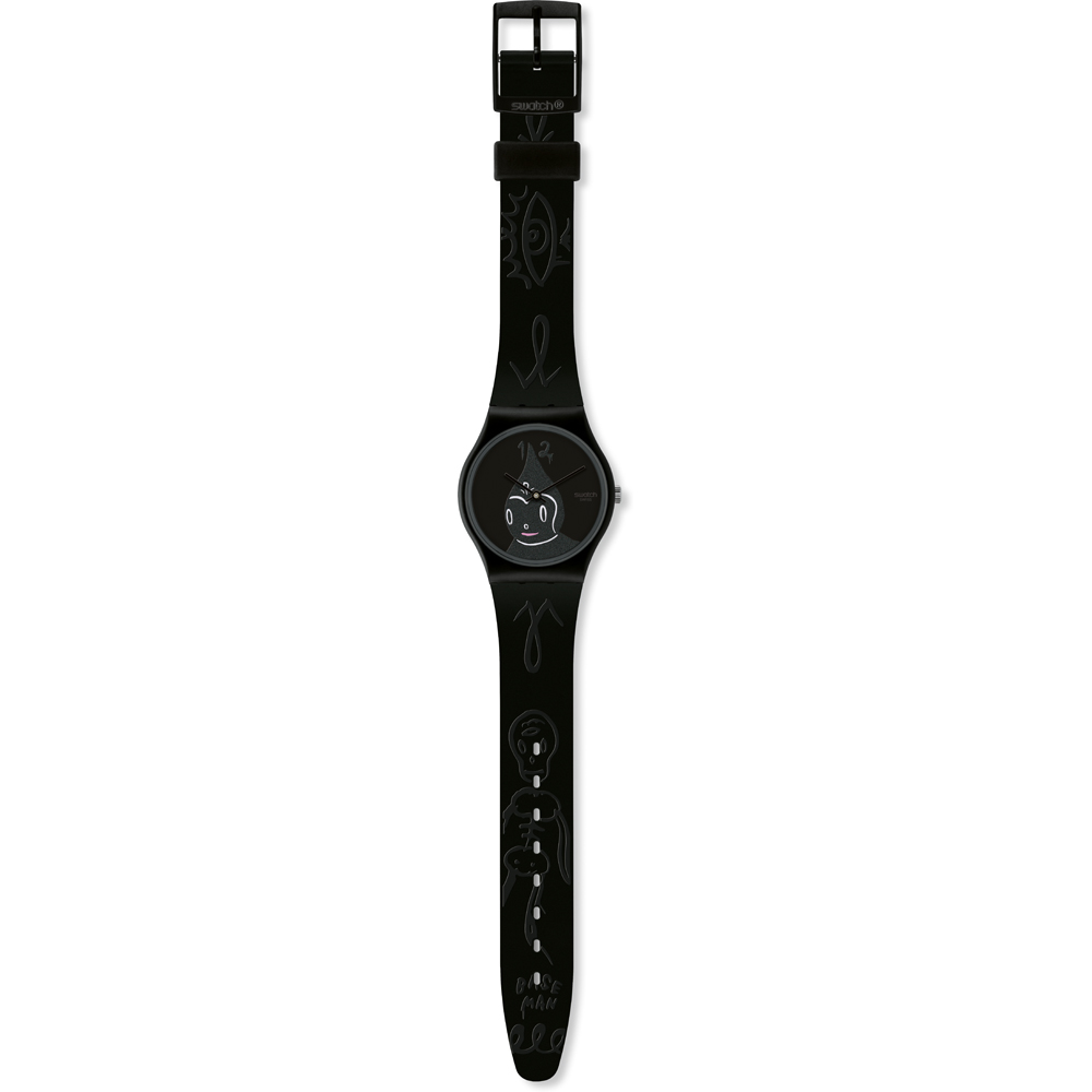 Reloj Swatch Standard Gents GB249 Midnight Magi (Kidrobot Special)