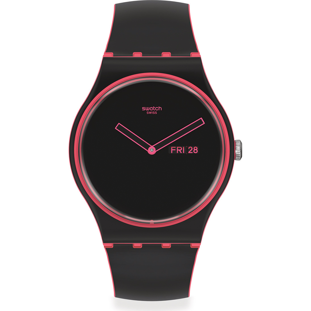 Reloj Swatch NewGent SO29P700 Minimal Line Pink