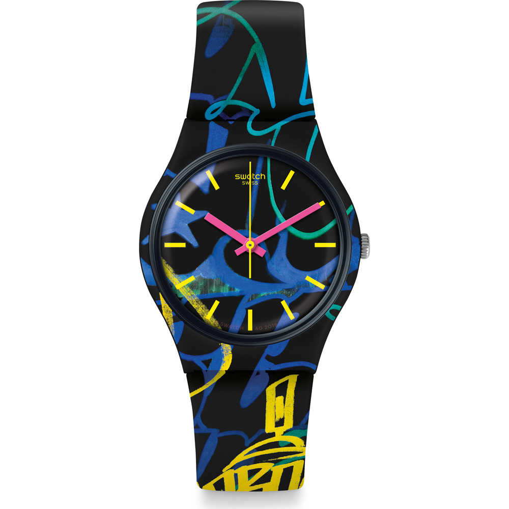 Reloj Swatch Standard Gents GB318 Nightclub 