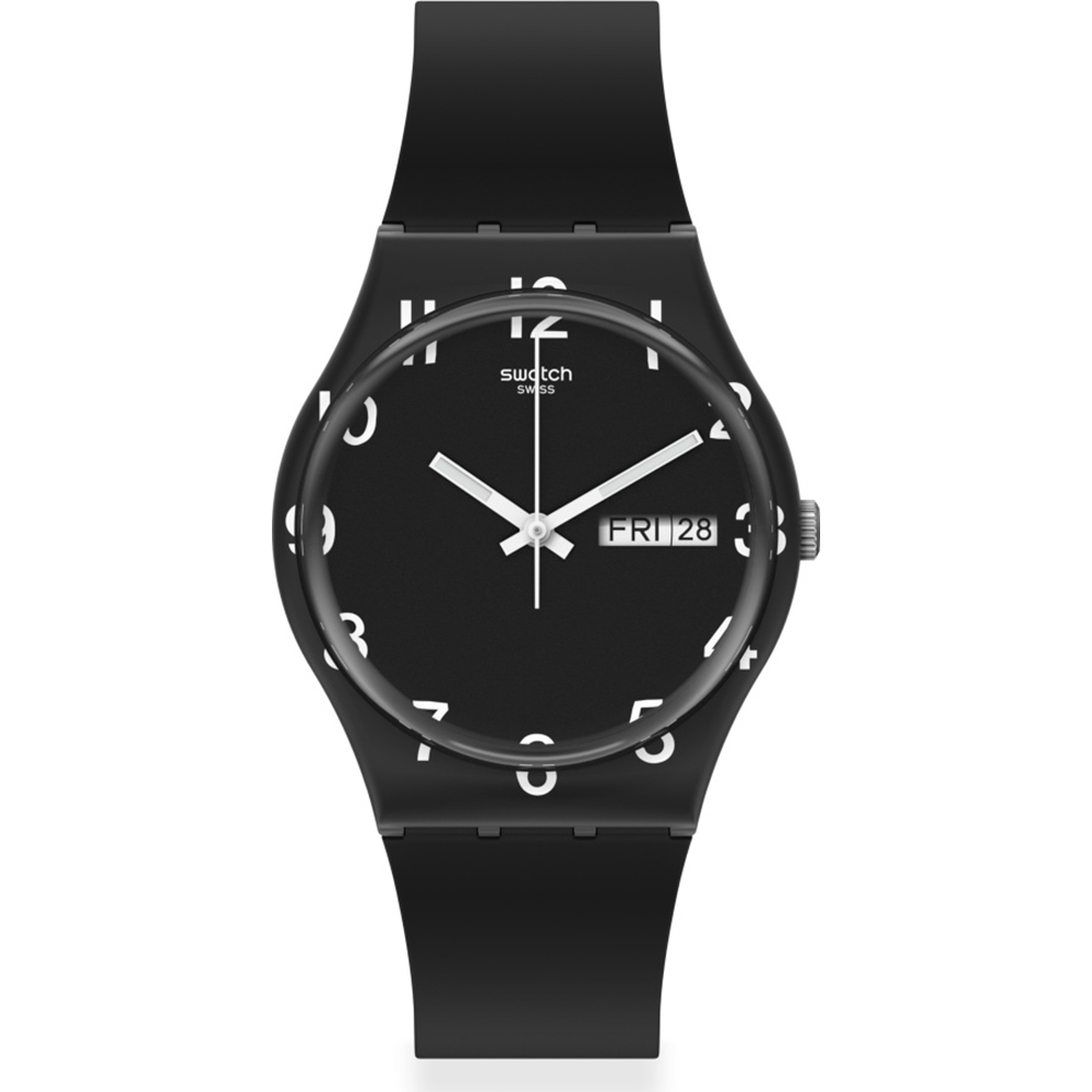 Reloj Swatch Standard Gents GB757 Over Black