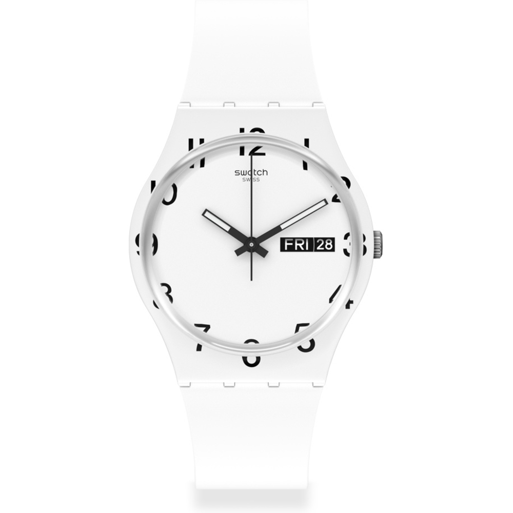 Reloj Swatch Standard Gents GW716 Over White