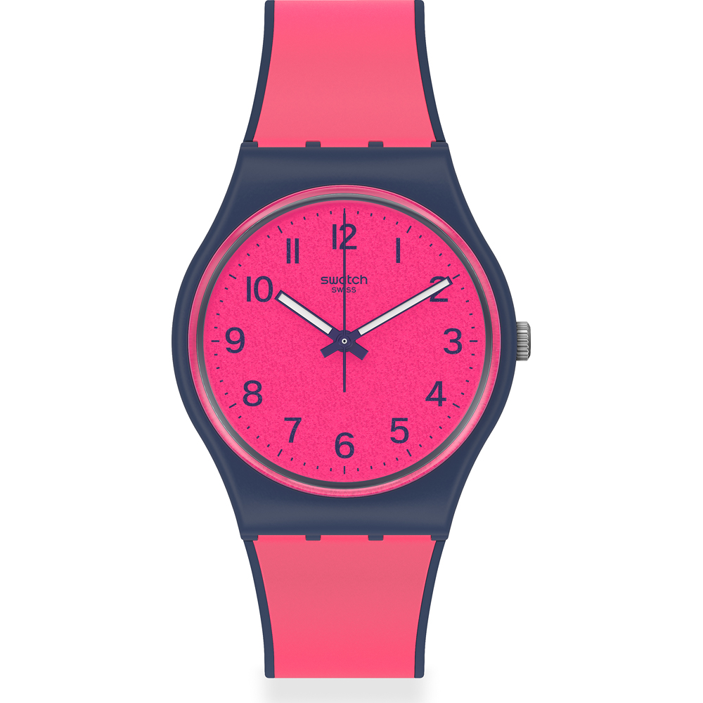 Reloj Swatch Standard Gents GN264 Pink Gum