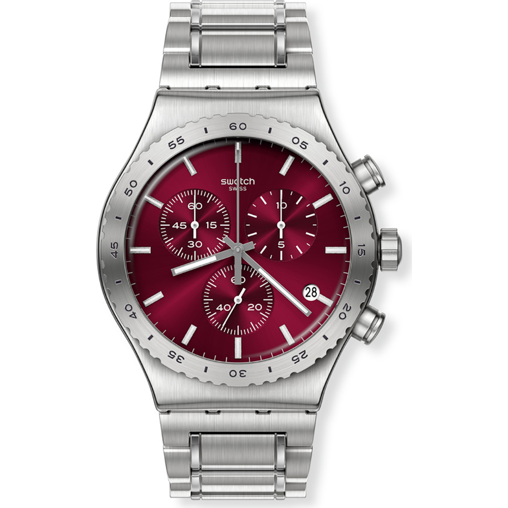 Reloj Swatch Irony - Chrono New YVS499G Purple Irony