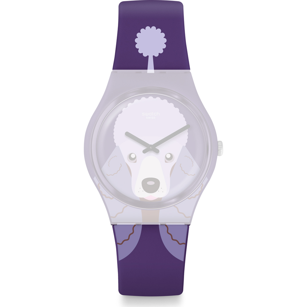 Reloj Swatch Standard Gents GV133 Purple Poodle