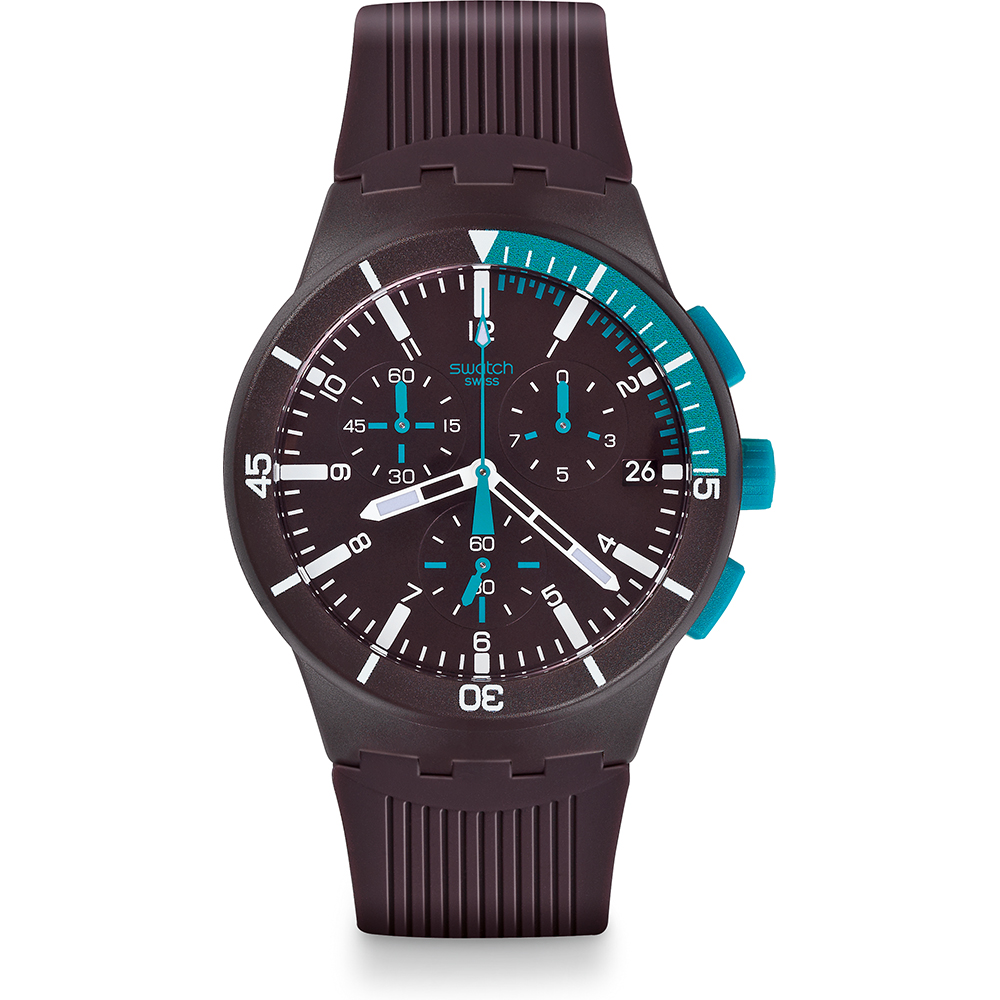 Reloj Swatch New Chrono Plastic SUSV400 Purple Power