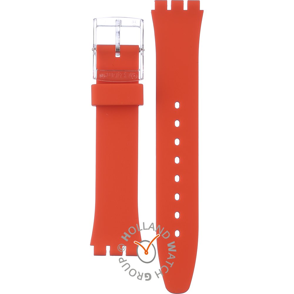 Correa Swatch Plastic - Standard/Access/Solar/Musicall/Stop - G/SK/SL/SR/SS AGE722 Red Away