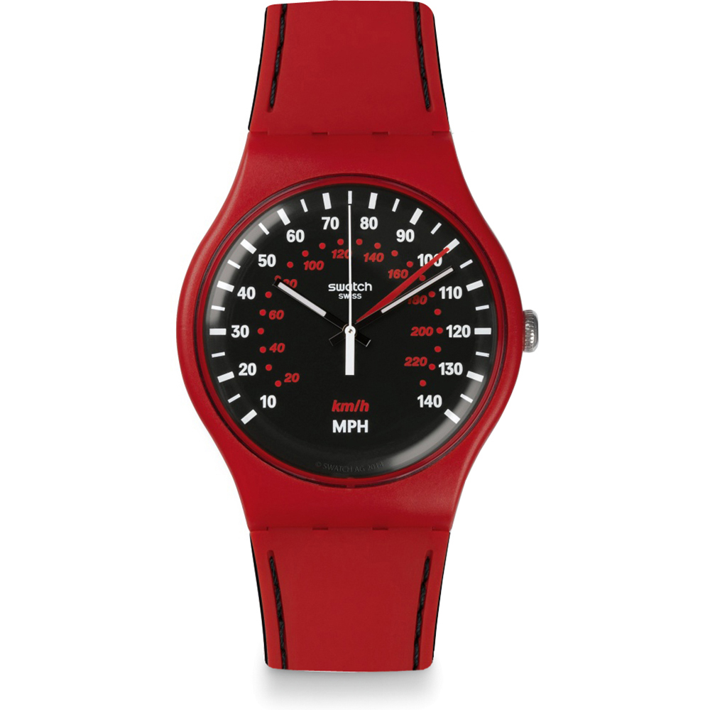 Reloj Swatch NewGent SUOR104 Red Brake