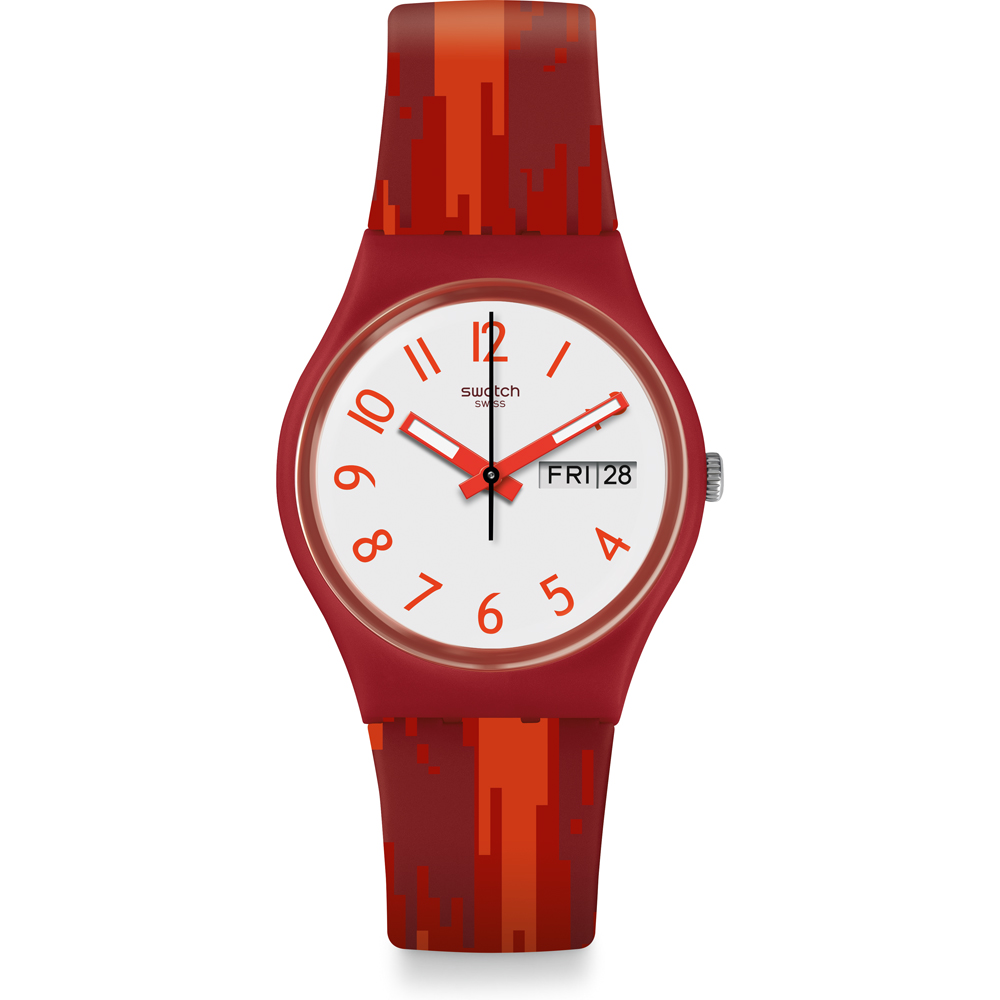 Reloj Swatch Standard Gents GR711 Red Flame