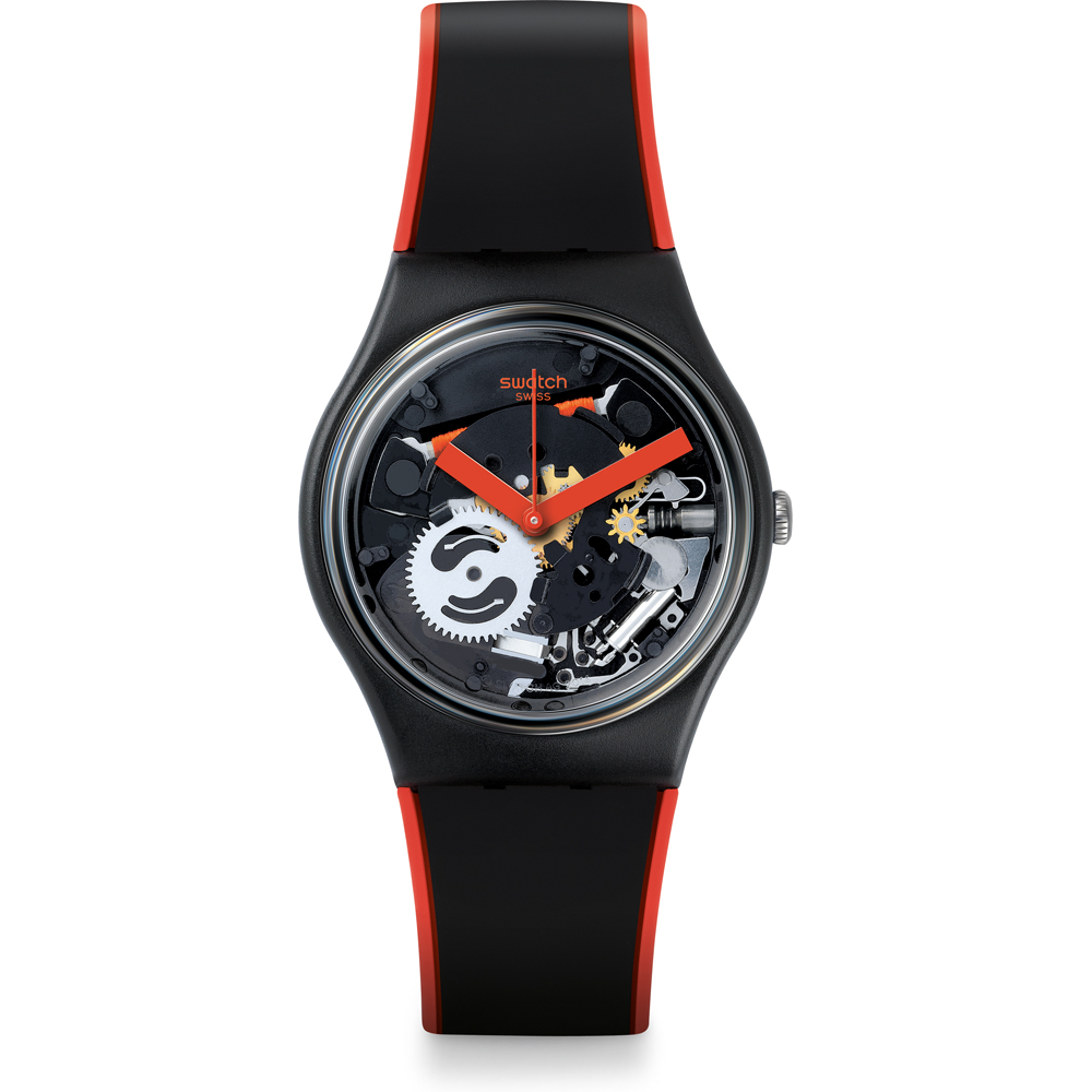 Reloj Swatch Standard Gents GB290 Red Frame