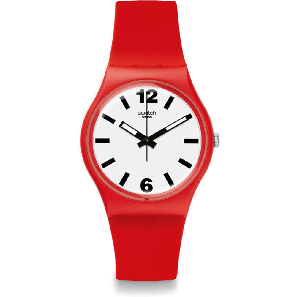 Reloj Swatch Standard Gents GR162 Red Pass