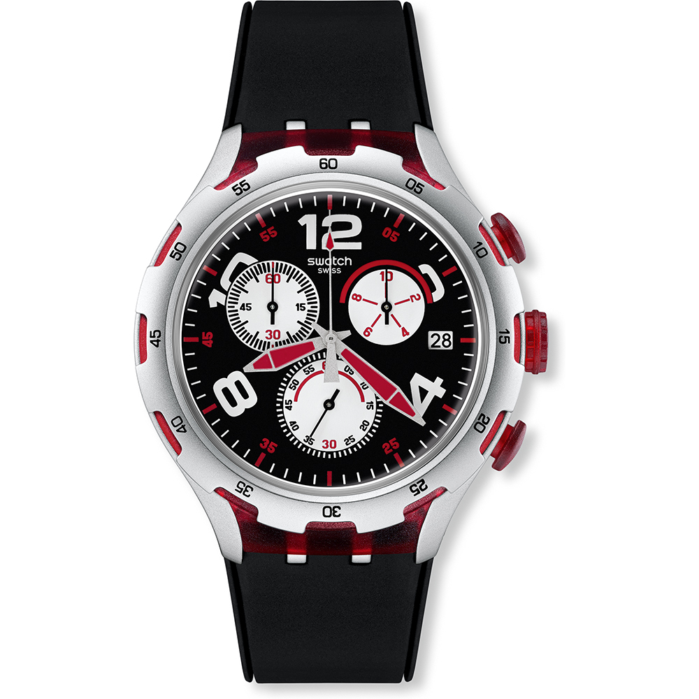 Reloj Swatch XLite Chrono YYS4004 Red Wheel