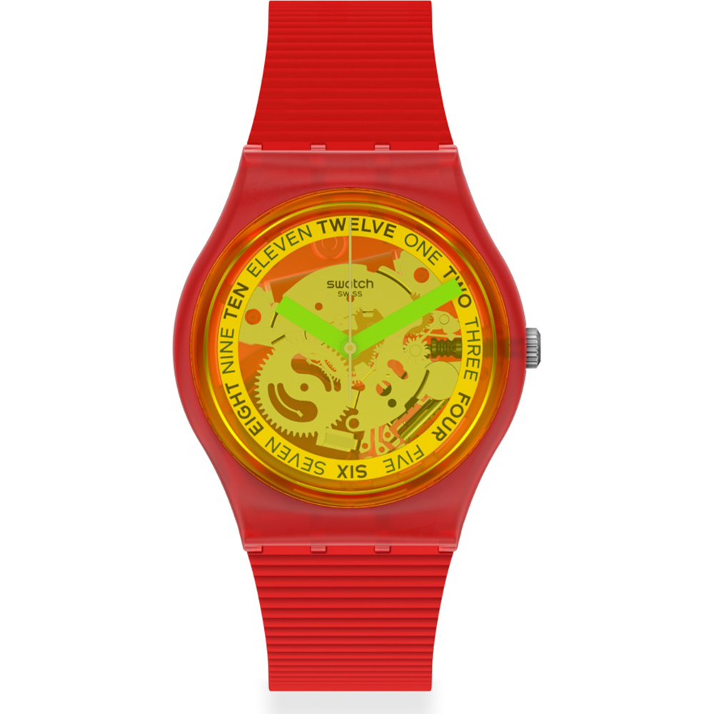 Reloj Swatch Standard Gents GR185 Retro-rosso
