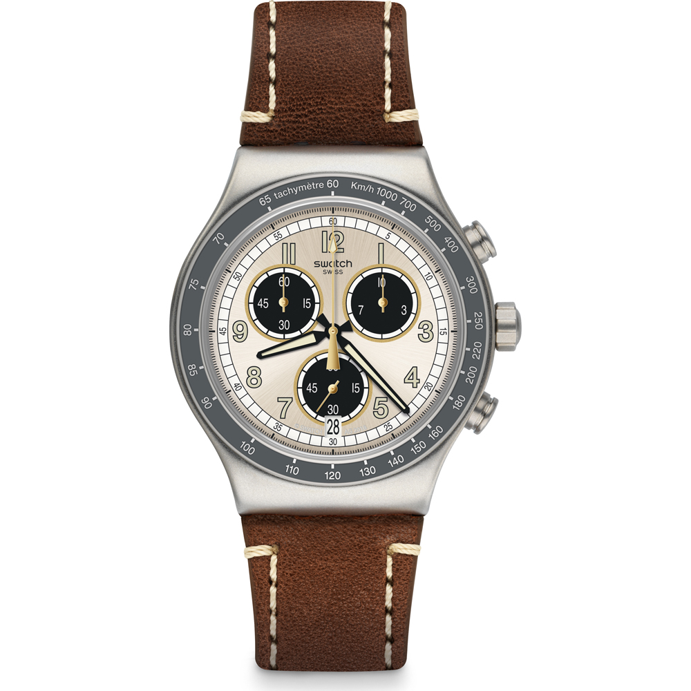 Reloj Swatch Irony - Chrono New YVS455 Rhum