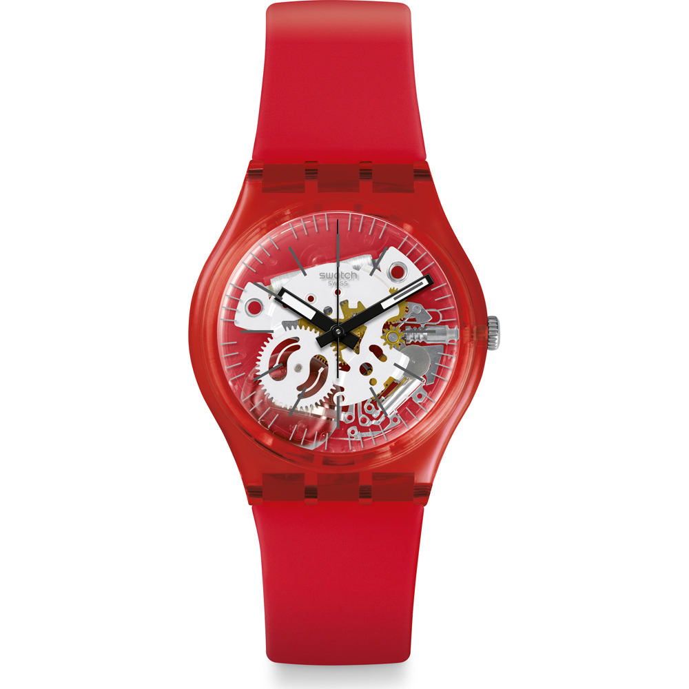Reloj Swatch Standard Gents GR178 Rosso Bianco